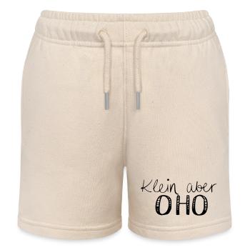 Klein aber OHO - Kinder Organic Joggingshorts Mini Bolter von Stanley/Stella - Natur - Vorne