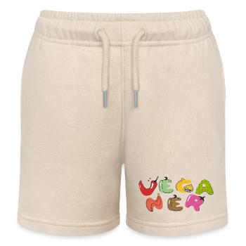 Vegan - Kids Organic Sweat Shorts by Stanley/Stella - soft Ecru - Front