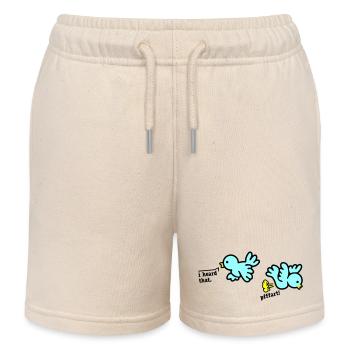 when birds fart - Kinder Organic Joggingshorts Mini Bolter von Stanley/Stella - Natur - Vorne