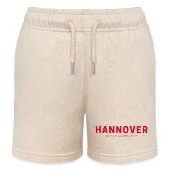 Hannover T-Shirt – for fans and lovers - Kids Organic Sweat Shorts by Stanley/Stella - soft Ecru - Front