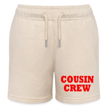 cousin crew - Short de jogging enfant bio Stanley/Stella - écru doux - Devant