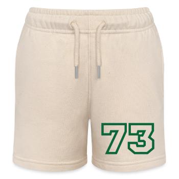 Nummer 73 Sport - Kinder Organic Joggingshorts Mini Bolter von Stanley/Stella - Natur - Vorne