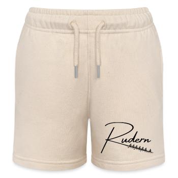 Rudern Ruderboot Wassersport Ruderverein Ruderclub - Kinder Organic Joggingshorts Mini Bolter von Stanley/Stella - Natur - Vorne