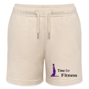 sport - Short de jogging enfant bio Stanley/Stella - écru doux - Devant
