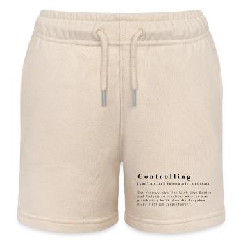 Controlling - der tägliche Budget-Krimi - Kinder Organic Joggingshorts Mini Bolter von Stanley/Stella - Natur - Vorne