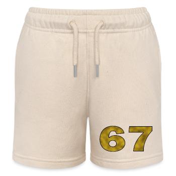Golden 67 - Kids Organic Sweat Shorts by Stanley/Stella - soft Ecru - Front