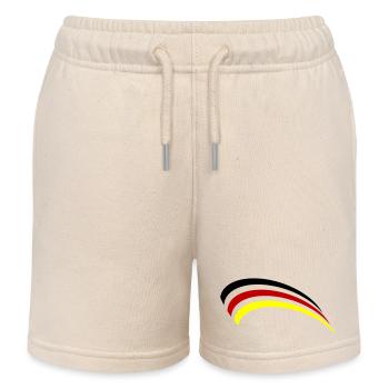 Conception du drapeau allemand - Short de jogging enfant bio Stanley/Stella - écru doux - Devant