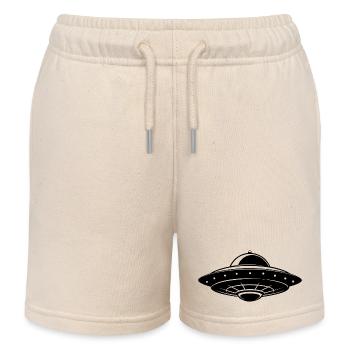 UFO - Kids Organic Sweat Shorts by Stanley/Stella - soft Ecru - Front
