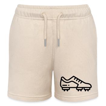 football boots - Kids Organic Sweat Shorts by Stanley/Stella - soft Ecru - Front