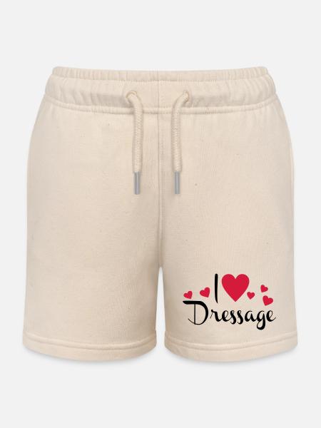 Dressur - Kinder Organic Joggingshorts Mini Bolter von Stanley/Stella - Natur