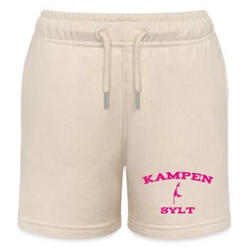 Sylt - Nordsee - Deutschland - Kampen - Insel - Kinder Organic Joggingshorts Mini Bolter von Stanley/Stella - Natur - Vorne
