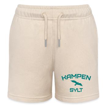 Sylt - Nordsee - Deutschland - Kampen - Insel - Kinder Organic Joggingshorts Mini Bolter von Stanley/Stella - Natur - Vorne