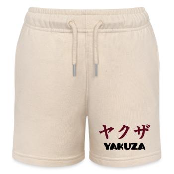Yakuza - Short de jogging enfant bio Stanley/Stella - écru doux - Devant