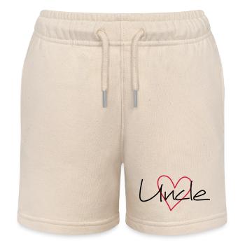 Uncle heart - Kids Organic Sweat Shorts by Stanley/Stella - soft Ecru - Front