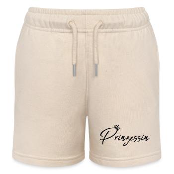 Prinzessin - Kinder Organic Joggingshorts Mini Bolter von Stanley/Stella - Natur - Vorne