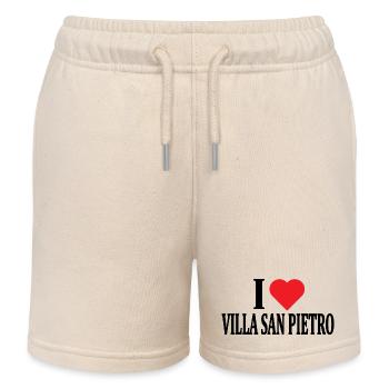 T-shirt J’adore Villa San Pietro t-shirt Sardaigne - Short de jogging enfant bio Stanley/Stella - écru doux - Devant