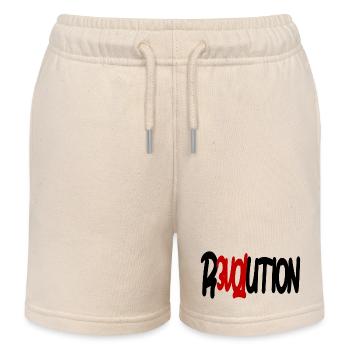 Revolution - Love - Kinder Organic Joggingshorts Mini Bolter von Stanley/Stella - Natur - Vorne
