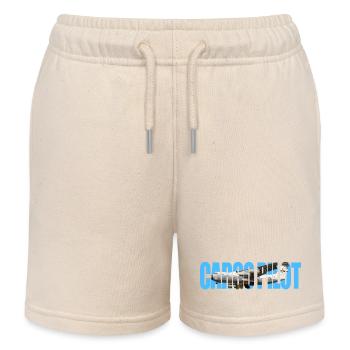 Pilote cargo C-141 - Short de jogging enfant bio Stanley/Stella - écru doux - Devant