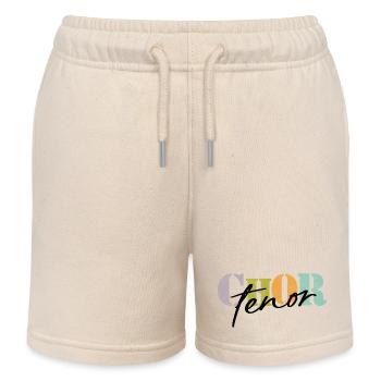 Chor Tenor - Kinder Organic Joggingshorts Mini Bolter von Stanley/Stella - Natur - Vorne