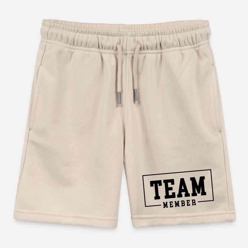 Team Member Kids Organic Sweat Shorts by Stanley/Stella