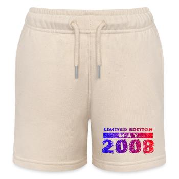 18e anniversaire Édition Limitée 05/2008 - Short de jogging enfant bio Stanley/Stella - écru doux - Devant