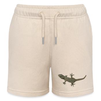 Gecko - Kids Organic Sweat Shorts by Stanley/Stella - soft Ecru - Front