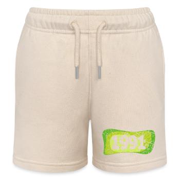 1991 - Kids Organic Sweat Shorts by Stanley/Stella - soft Ecru - Front