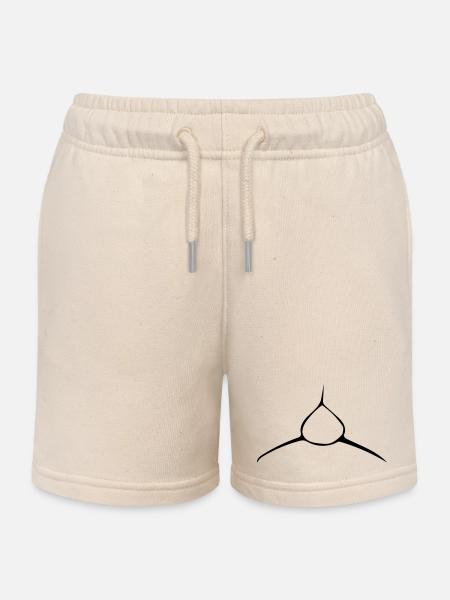 Hai - Kinder Organic Joggingshorts Mini Bolter von Stanley/Stella - Natur