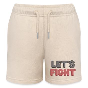 Let's fight - Kinder Organic Joggingshorts Mini Bolter von Stanley/Stella - Natur - Vorne