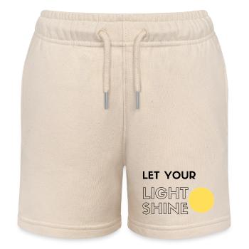 Personal development - Kids Organic Sweat Shorts by Stanley/Stella - soft Ecru - Front