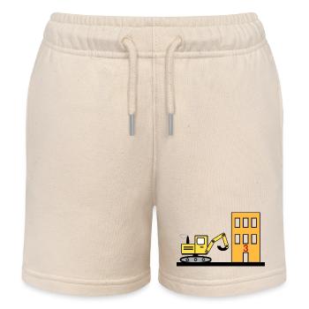 Bagger - Kinder Organic Joggingshorts Mini Bolter von Stanley/Stella - Natur - Vorne