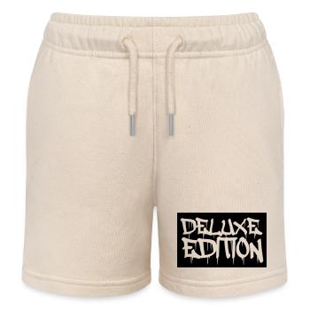 Édition Deluxe - Short de jogging enfant bio Stanley/Stella - écru doux - Devant