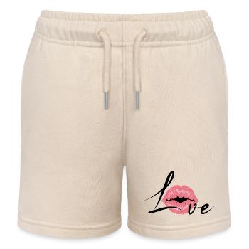 Love - Kinder Organic Joggingshorts Mini Bolter von Stanley/Stella - Natur - Vorne