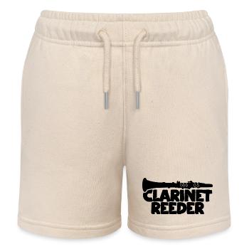 Embouchure de clarinette - Short de jogging enfant bio Stanley/Stella - écru doux - Devant