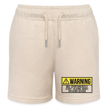Interior Design Interior Design Interior Design - Kids Organic Sweat Shorts by Stanley/Stella - soft Ecru - Front
