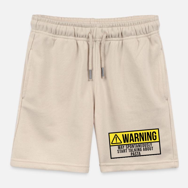 Pasta Kids Organic Sweat Shorts by Stanley/Stella