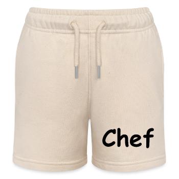 Chef  - Kinder Organic Joggingshorts Mini Bolter von Stanley/Stella - Natur - Vorne