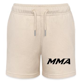 MMA - Short de jogging enfant bio Stanley/Stella - écru doux - Devant