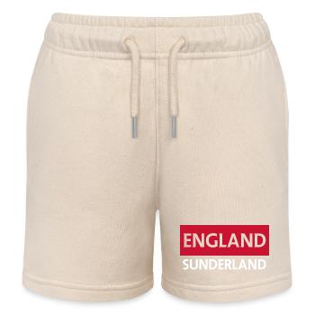 Horizon de la ville d’Angleterre avec effet de lentille - Short de jogging enfant bio Stanley/Stella - écru doux - Devant