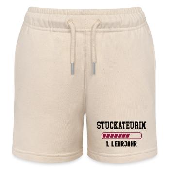 Apprenticeship plasterer 1st year apprenticeship trainee - Kids Organic Sweat Shorts by Stanley/Stella - soft Ecru - Front