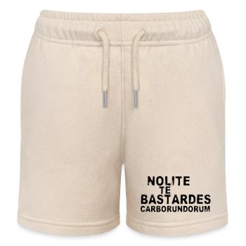 Nolite Te Bastardes Carborundorum - Short de jogging enfant bio Stanley/Stella - écru doux - Devant