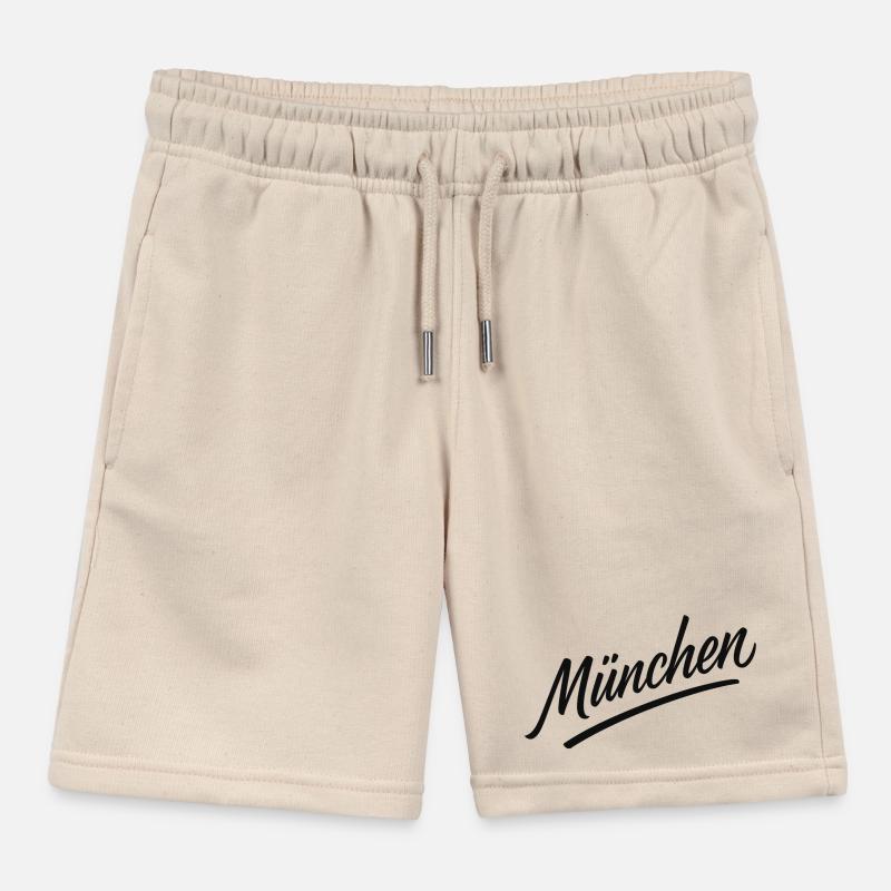 München Script Flair Kinder Organic Joggingshorts Mini Bolter von Stanley/Stella