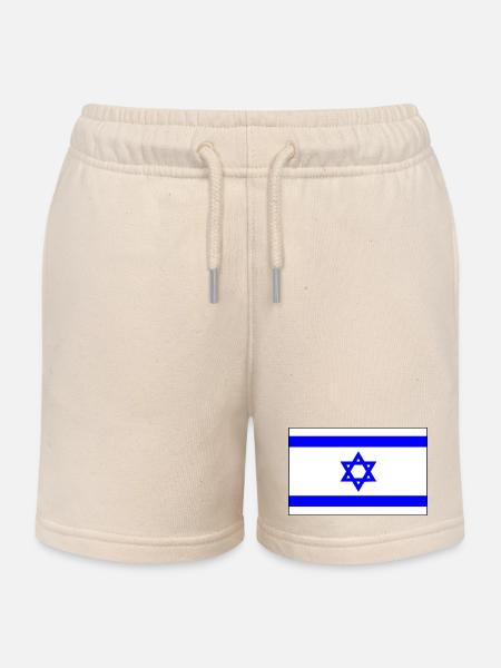 Israel - Kinder Organic Joggingshorts Mini Bolter von Stanley/Stella - Natur
