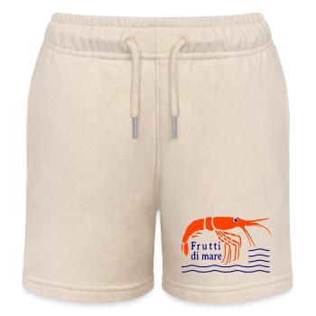 Frutti di mare - Short de jogging enfant bio Stanley/Stella - écru doux - Devant