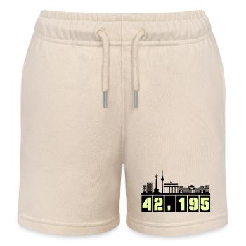 Berlin Skyline Marathon - Short de jogging enfant bio Stanley/Stella - écru doux - Devant