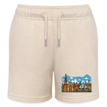 new delhi city - Kinder Organic Joggingshorts Mini Bolter von Stanley/Stella - Natur - Vorne