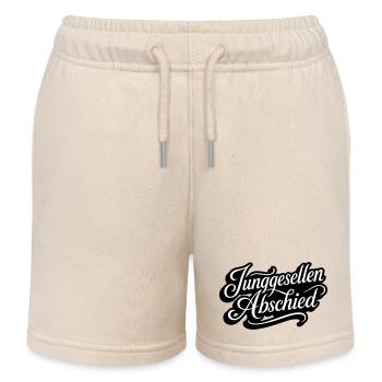 Jga Junggesellenabschied - Kinder Organic Joggingshorts Mini Bolter von Stanley/Stella - Natur - Vorne