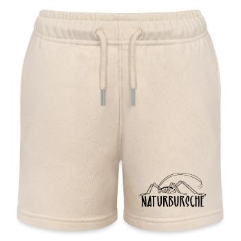 Naturbursche - Kinder Organic Joggingshorts Mini Bolter von Stanley/Stella - Natur - Vorne
