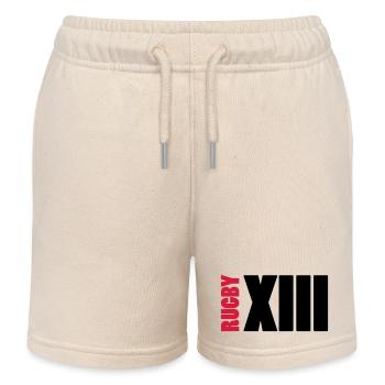 RUBGY XIII - Short de jogging enfant bio Stanley/Stella - écru doux - Devant