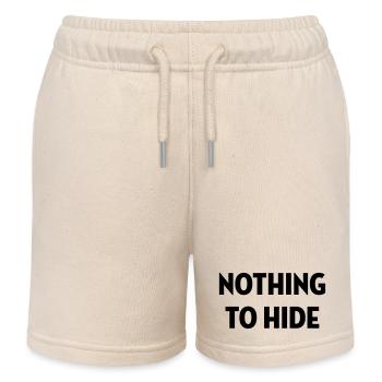 Revolution / Frieden / Menschen / Reise / Grün / - Kinder Organic Joggingshorts Mini Bolter von Stanley/Stella - Natur - Vorne